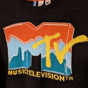 H&M Japan wool blend MTV sweater oversized